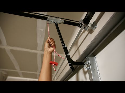 Pro Tip: How to operate a garage door manually