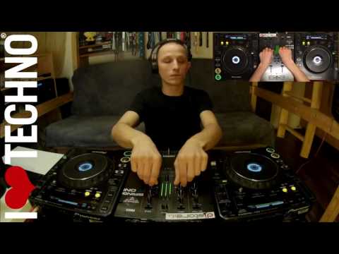 Live techno mix with Reloop RMX22i mixer (2016)