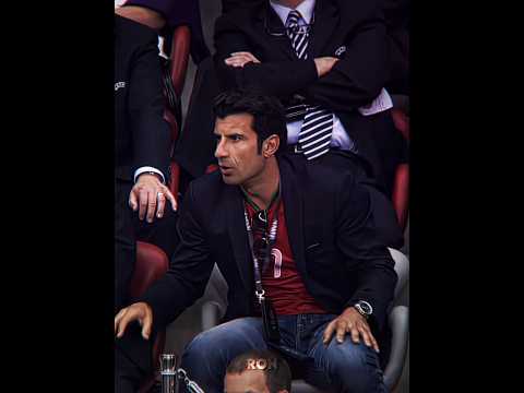Luis Figo's reaction to Ronaldo goal🤯🔥#shortsfeed #ronaldo