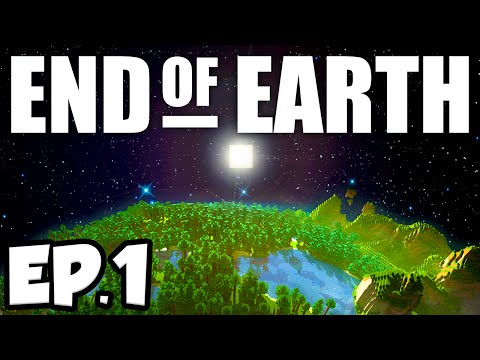TheWaffleGalaxy - End of Earth: Minecraft Modded Survival Ep.1 - THE END OF THE WORLD!!! (Steve's Galaxy Modpack)