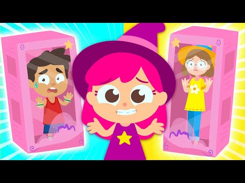 Oh No, Little Witch's Mom Becomes a Doll - Funny Stories for Kids With Toys | Cartoon for Kids