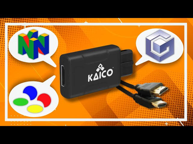 Vídeo relacionado con Kaico HDMI Adapter with S-Video and Composite Support Compatible with Nintendo N64, Super Nintendo SNES, Famicom and Gamecube. A Simple Plug & Play HDMI