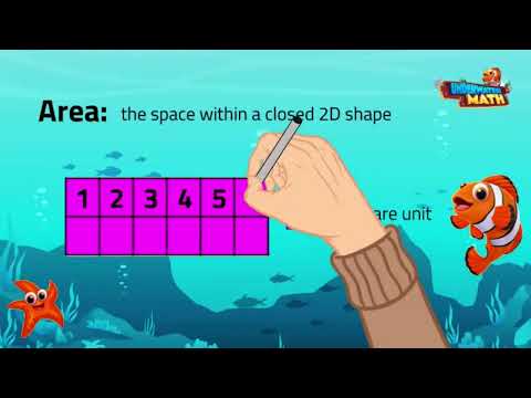 Area Of Rectangle Using Models 2nd Grade