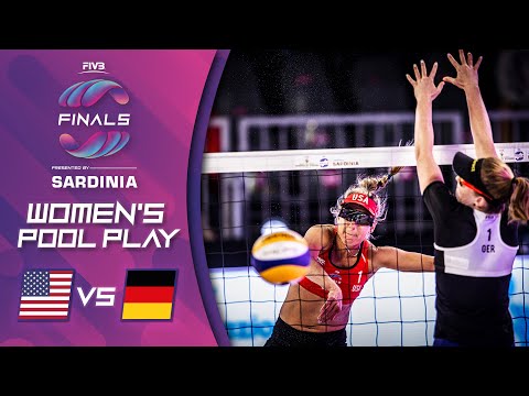Alix/April vs Borger/Sude - Full Pool Play Match | World Tour Finals 2021