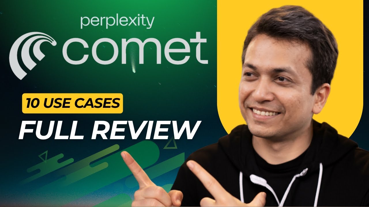 10 POWERFUL Use Cases of Perplexity Comet Browser (Full Review 2025)
