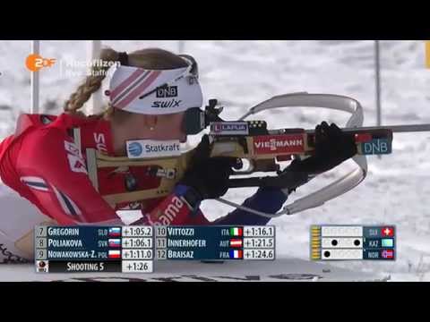 13.12.2014 Biathlon Hochfilzen Relay/Staffel Damen Winner Germany/Deutschland(full)