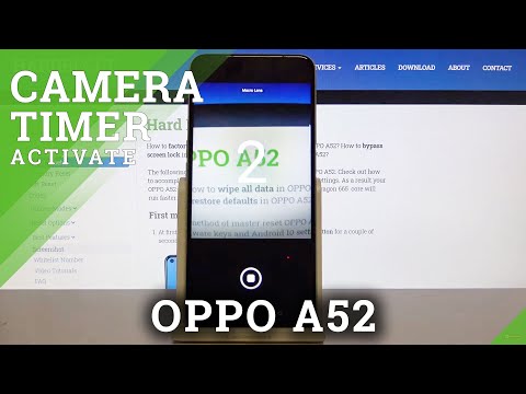 How to Set Camera Timer in OPPO A52 – Find Timer Options
