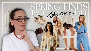SEZANE NEW IN SPRING HAUL | What I wore & bought this week, Gardening updates & horse riding lessons
