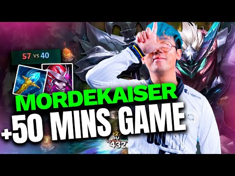 UNE GAME IMPROBABLE AVEC MORDEKAISER TOP !