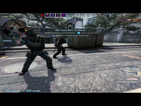 CSGO POV Rare Atom Mercury (28/17) vs VERTEX (overpass) @ ESL Challenger Melbourne 2023