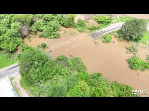 Rio Bastiões-TARRAFAS-CE imagens de Drone