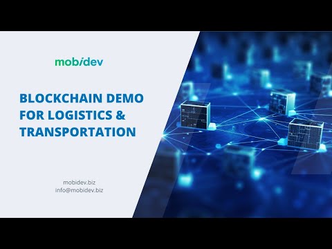 Blockchain Demo For Logistics & Transportation
