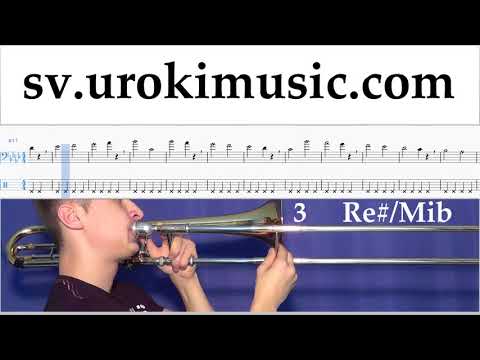 Lär Dig Spela Trombon P!nk - What About Us Tabs Nybörjare Del 1 övningar um-i492