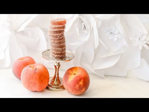 Peach Jellies (Homemade Peach Gumdrop Candies) Recipe that Won a Food Network Challenge