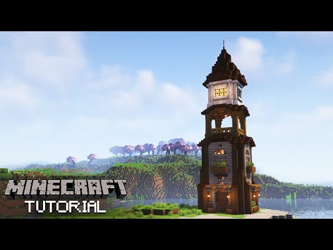 Minecraft: How To Build a Working Lighthouse (Tutorial)