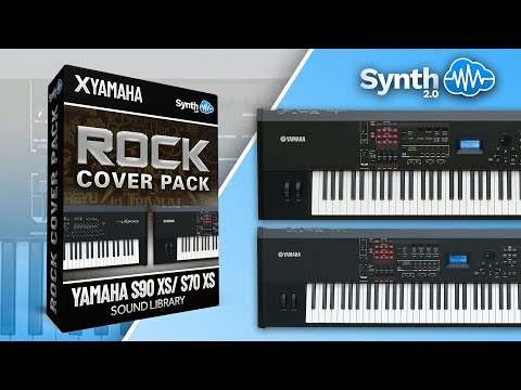 SCL166 - Rock Cover Pack - Yamaha S90XS / S70XS ( 74 presets ) - Video Preview 1