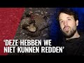 Koen en Kaya helpen de padden een handje bij de paddentrek