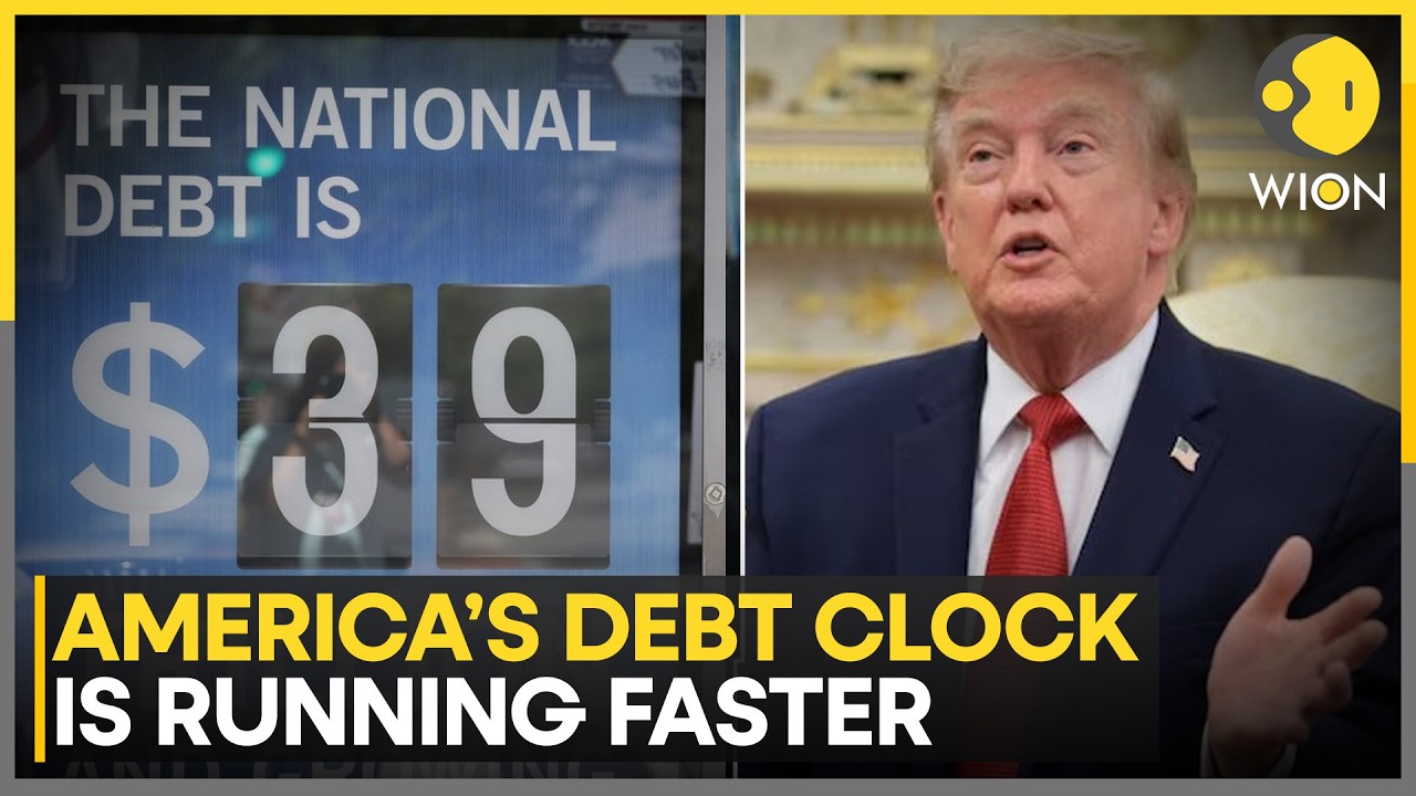 US Debt Nears $40 Tn Despite Trump’s Spending Cut Push | WION News