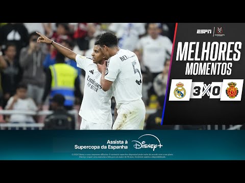 Gols e lances de Real Madrid x Mallorca