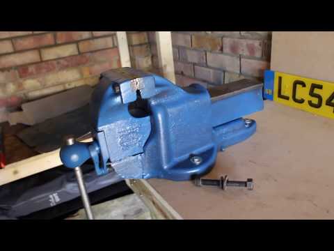 Engineers Quick Release Vice Restoration Parkinson Model F No8