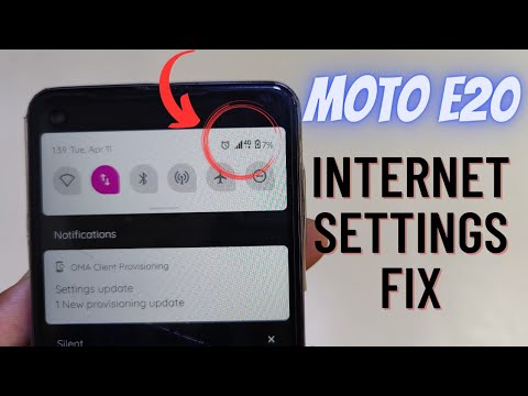 Moto E20 Slow Internet Setup | Moto  E20 internet Speed Increase