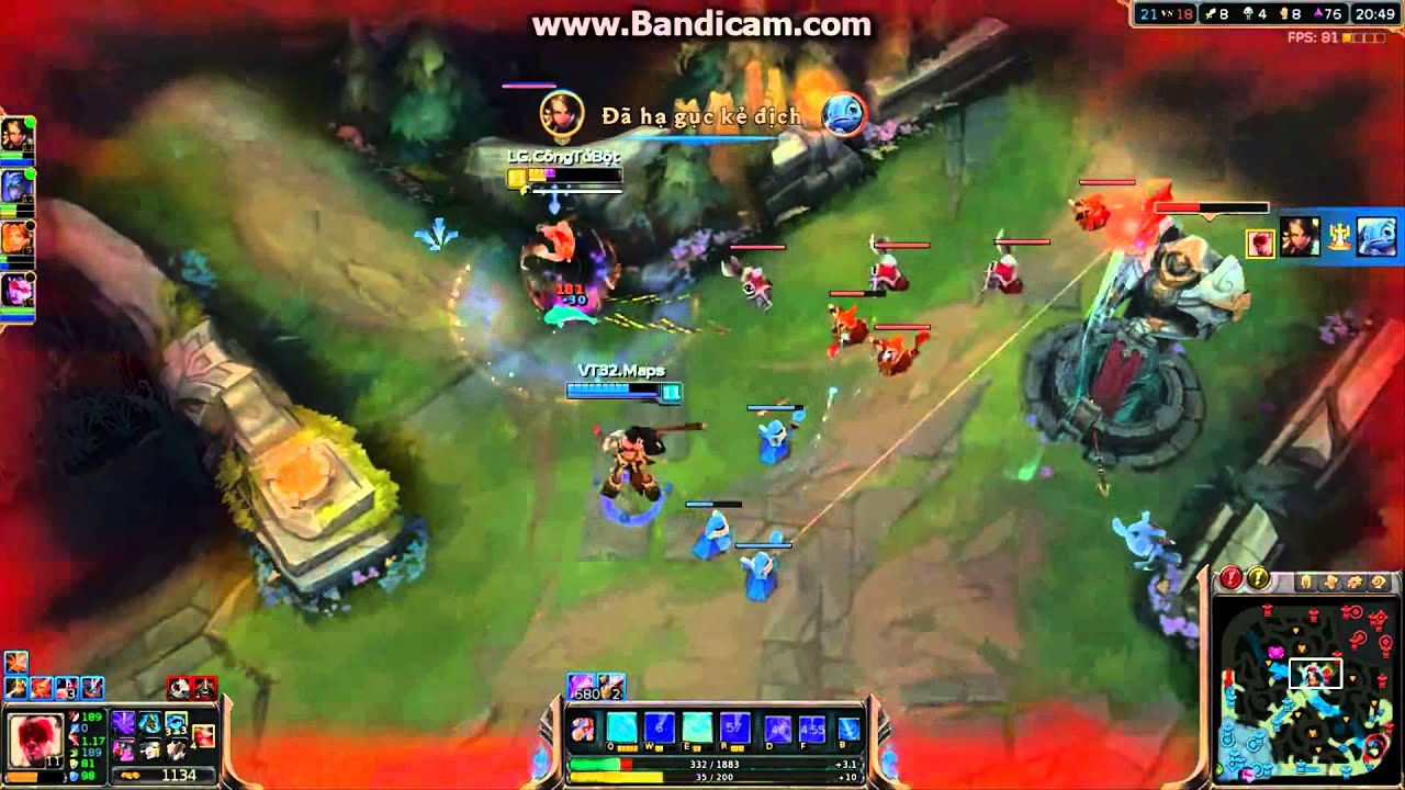 Liên Minh Huyền Thoại: Leesin rank Bạc Việt Nam