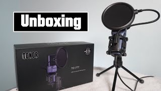 Tonor TC-777 Unboxing - USB Condenser Microphone