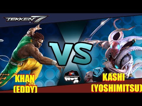 TEKKEN 7 Kashi (Yoshimitsu) VS Khan (Eddy)