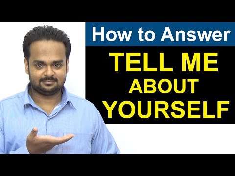 談談你自己吧！面試問題最佳解 (Tell Me About Yourself - The PERFECT ANSWER to This Interview Question)