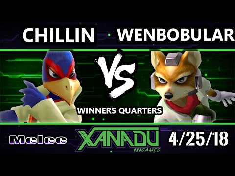 S@X 247 SSBM - Liquid`Chillin (Falco) Vs. Wenbobular (Fox) - Smash Melee Winners Quarters