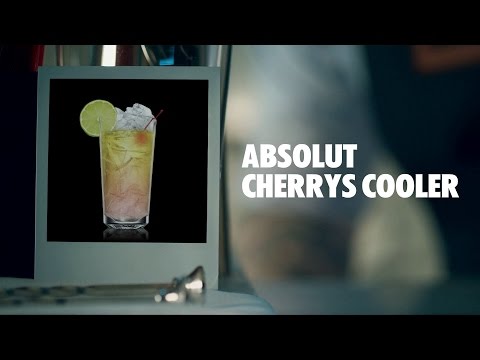 ABSOLUT CHERRYS COOLER DRINK RECIPE - HOW TO MIX