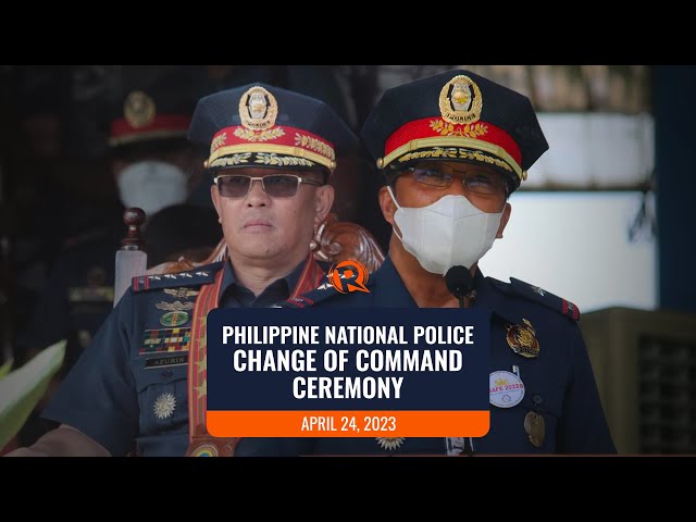 Marcos to new PNP chief: Be open to scrutiny, exercise maximum tolerance