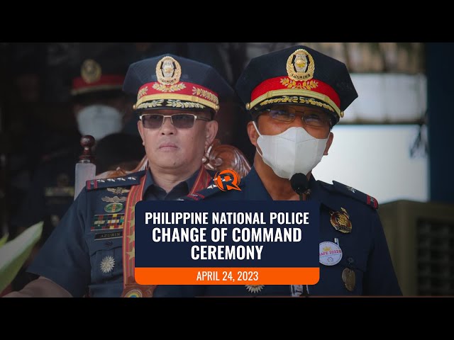 Marcos to new PNP chief: Be open to scrutiny, exercise maximum tolerance