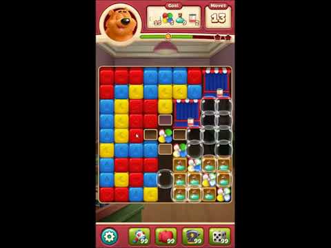 Toon Blast Level 3874 - NO BOOSTERS 🐻🐺🐱 | SKILLGAMING ✔️