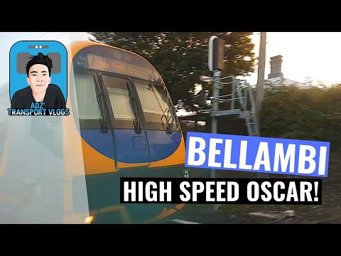 Adz' Train Vlogs - High speed Oscar train at Bellambi