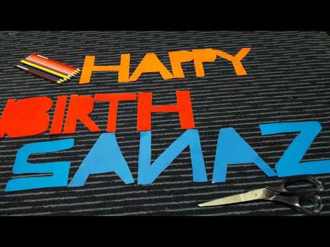 Happy birthday sanaz