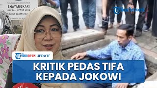 Dokter Tifa Unggah Foto Jokowi saat Masuk Gorong-gorong: Makhluk dari Neraka Diturunkan ke Dunia