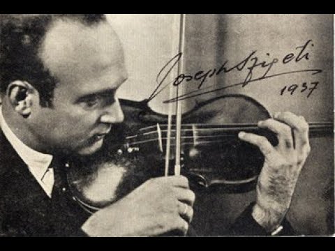 Joseph Szigeti : Paganini - Caprice No.9 & 24 (1933, 1927)