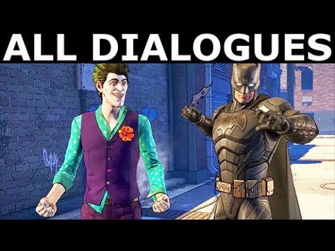 Batman & John Doe - All Dialogues - BATMAN Season 2 The Enemy Within Episode 3: Fractured Mask