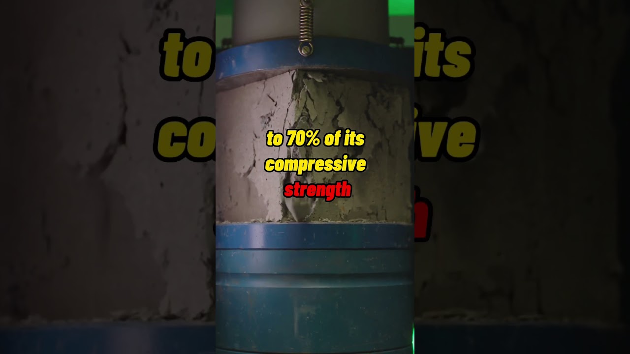 it takes 28 days for concrete to reach 99% of its strength #ConcreteFacts #DIY #HomeImprovement