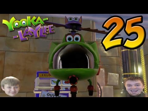 Yooka-Laylee Walkthrough - PART 25 - Transformed Into A Chopper!