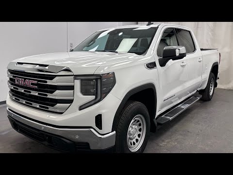 2026 GMC Sierra 1500 Crew Cab Standard Box 4-Wheel Drive SLE in White for sale at Davis GMC Buick Lethbridge in Lethbridge, AB
