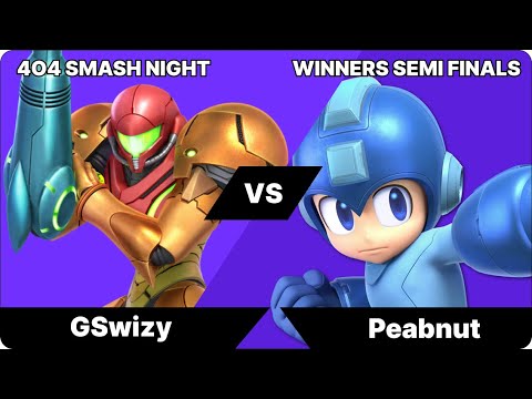 4o4 Smash Night - GSwizy(Samus) vs Peabnut(Mega Man)