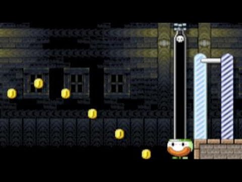 多分これが一番低い足場(?)だと思いますLoooooowland by Keine ケイ#2 - Super Mario Maker - No Commentary 1bs