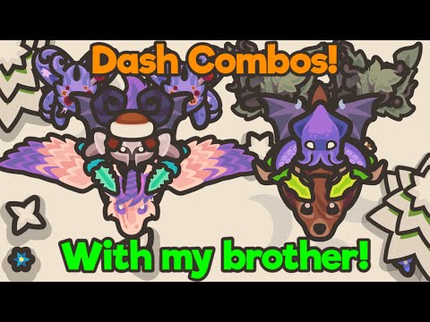 Taming.io Using Dash Pet Combos With My Brother!