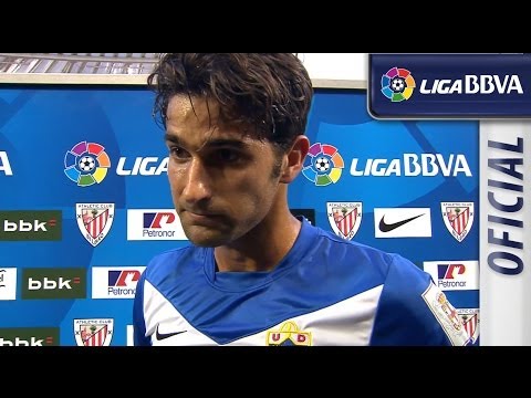 Entrevista a Tébar tras el Athletic Club (6-1) UD Almería - HD