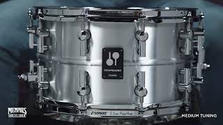 Video thumbnail for Sonor 14x8 Kompressor Series Aluminum Snare Drum (KS-1408-SDA) by Memphis Drum Shop