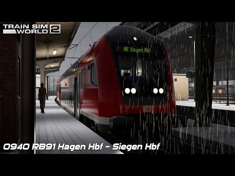 0940 RB91 Hagen Hbf - Siegen Hbf - Ruhr-Sieg Nord - BR 767.2 - Train Sim World 2