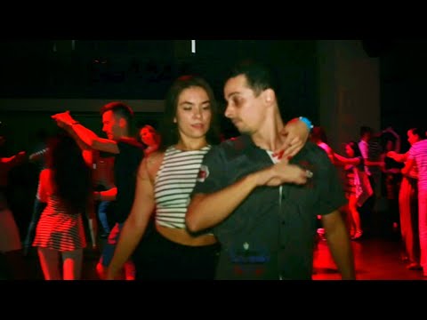 RZC2018 Party. Jorge Peres and Oksana Zemtsova. Zouk improvisation.