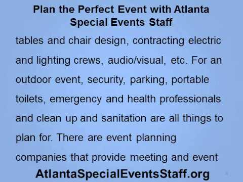Plan the Perfect Event